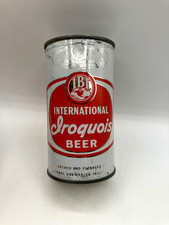 Nice 12oz International ** IROQUOIS ** Flat Top Beer Can International Buffalo picture