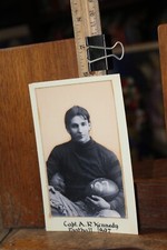 Real Photo 4x6 Antique Reproduction Capt. A.R. Kennedy Football 1897 picture
