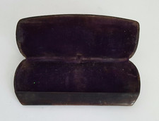 Vintage Spectacle Hard Case Brown Approx 4.75