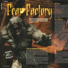 Vintage 2004 DOOM 3 Original PC Game Debut Promo Art 2-Pg Split 40x27cm GPM 187 picture