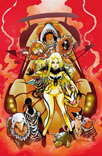 M1: Monster Racing League #2 SDCC FOIL Exclusive Variant Emma Kubert COA LTD 500 picture