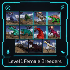 Ark ASA Level 1 Female Breeders - PVE Official - Xbox PC PS5 picture