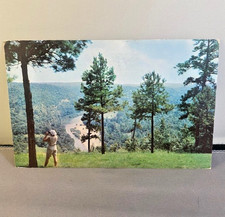 1959 Ozark Playground Series Posted Postcard, River Scene, Dexter Press 1950s picture
