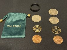 LCC (Black) Coin Set by N2G magic tricks - NEW without box special pricing  picture