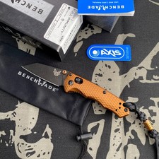 Benchmade 290BK-1 CPM-M4 Full Immunity Flat Dark Earth Aluminum Pocket Knife picture