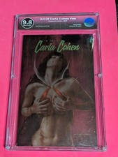 THE ART OF CARLA COHEN  9.8 NM+  LIMITED to 25 Metal Edition, EGS SLAB, RARE picture