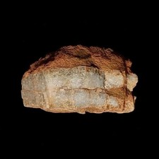 Natural Georgia White Quartz Vein Specimen - Raw Earthy Host Rock - picture