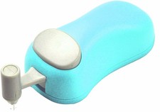 HARAC Handheld Paper Cutter Kids Safe Made in JAPAN - Blue picture