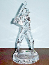 Waterford Crystal St Louis Cardinals Baseball Player Figurine 2006 World Series picture