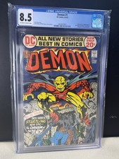 Demon #1 DC 1972 CGC 8.5 /  1st App Etrigan The Demon / Jack Kirby Story & Art picture