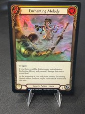 2020 FAB Arcane Rising Enchanting Melody ARC168 Rainbow Foil Rare picture