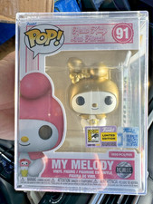 RARE MY MELODY LE1500 OFFICIAL SDCC 91 Funko Pop Vinyl New in Sealed Hard Stack picture