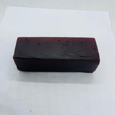 Lab Grown Red Garnet Slice 410–460 Ct | Raw Crystal Slab for Jewelry Making picture