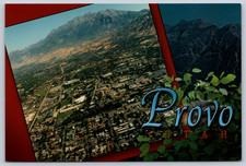 Postcard Provo Utah Aerial View picture