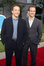 David Kohan Max Mutchnick at NBC's TCA Summer Tour Party Ritz-Carl- Old Photo picture
