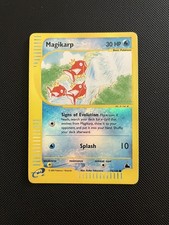 Pokemon TCG Magikarp 75/144 Reverse Holo Foil Skyridge Pokemon Card Exc picture