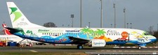 B-737 Binter Canarias Boeing B737 Desktop Airplane Wood Model  New picture