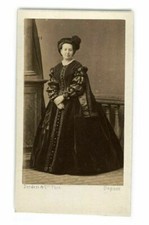 CDV Photo – Rosina Penco, Italian Soprano – Disdéri, Paris c.1862 picture