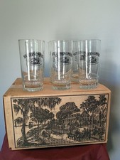 SOUTHERN COMFORT Set of 6 Whiskey Bar Glasses  New With Original Box. picture