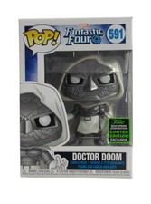 Funko Pop Doctor Doom Vinyl Figure #591 Spring Convention Exclusive ECCC Limited picture