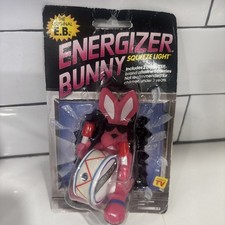 VINTAGE Energizer Bunny Squeeze Light  Original 1990/1991 New in package READ picture