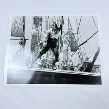 Vintage Errol Flynn Captain Blood Movie Still Photo 8x10 B&W Pirate Adventure picture