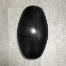 Black 9 Inch Shiva Lingam Natural stone from Narmada River India SL25B9.3 picture