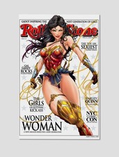 Wonder Woman Magazine Cover Giclee Print Poster 11x17 DC Wall Art picture