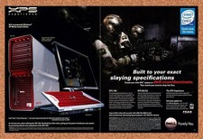 2006 FEAR Extraction Point Dell XPS Original Advertisement / Retro Promo v4 picture