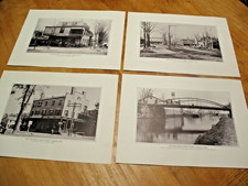 PITTSFORD  NEW  YORK  CIRCA 1900 WAGON SHOP FOUR CORNERS  BRIDGE PHOENIX HOTEL picture