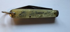 Vint. 1950’s CAMCO USA The Lone Ranger Pocket Knife Hi-Yo Silver Bullet Original picture