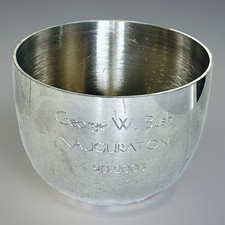 George W Bush 2nd Inauguration Pewter Jefferson Cup 2005 Kirk Stieff P50 Seal picture