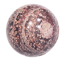 Bird's Eye Jasper 64mm Decor Sphere - Office Decor - Metaphysical - Reiki 6437 picture