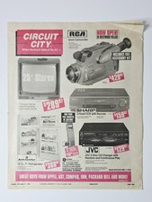 Circuit City 1994 Sega Genesis Sonic 2 Nintendo Zelda 8 Page Vintage Circular picture