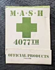 Matchbook MASH 4077th Official Products Mug Ad Complete Match Book picture