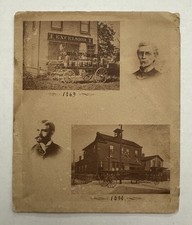 Rare 1894 Scotch Plains, NJ Excelsior Hook & Ladder Co. 25th Anniversary Booklet picture