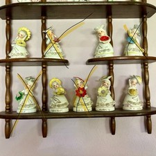 Vintage May And November Napco Flower Girl of the Month Figurine A Series picture