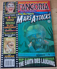 Fangoria Magazine Issue 159 Jan 1997 Mars Attacks X-Files Illustrated picture