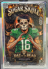 Wild Card 2026 Sugar Skull Day of the Dead Kenyon Sadiq SST1a1-KS2 1/1 RC picture