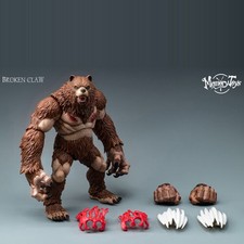 Memory TOYS Fantasy Ancient Shattered Claw Bear Warrior Action Figure In Stock picture