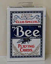 Casino Quality Club Special Bee Playing Cards (Blue Deck and Red Deck) picture