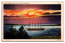 Early Morning, Fort Allen Park, Portland, Maine picture