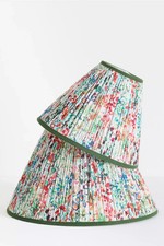 NWT Anthropologie Nesting With Grace Shirred Empire Lampshade 12