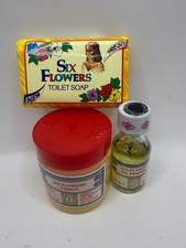 SIX FLOWERS  3PCS SET (1 Perfume 18ml + 1 Pomade 80g +1 Soap 80g) picture