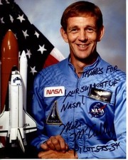 MICHAEL MIKE MCCULLEY signed autographed 8x10 NASA ASTRONAUT litho photo picture