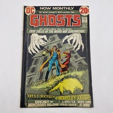 👻DC GHOSTS #10 VINTAGE COMIC BOOK🔥SCARCE 1972 BRONZE AGE picture