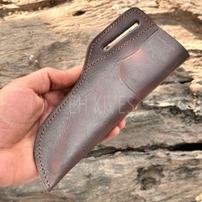 Handmade Genuine Cow Leather Sheath for KA-BAR Fixed Blade Hunting Knife picture