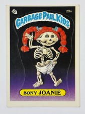 1985 Topps Garbage Pail Kids -Series 1 -Glossy #29a BONY JOANIE (VG) See PICS picture