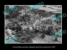 OLD LARGE HISTORIC PHOTO OF NEWENT GLOUCESTERSHIRE ENGLAND VIEW OF TOWN c1930 2 picture