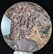 Garden Quartz Freeform Round Purple Pink Clear Quality Crystal Gemstone picture